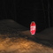 stop sign in snow