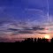 Countryside sunset