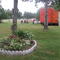 Rotelbus auf dem KOA Renfrew (Ontario), 25.06.09