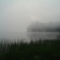 A foggy morning on the Ottawa river.