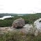 View looking south of Long and Round Schooner lakes.
