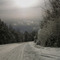 Snowy road