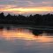 Sunset at the mouth of the Creek