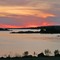 Sunset over North Channel near Thessalon, Ontario, Canada