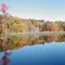 View of Pond on Yawbucs Brook in Autumn