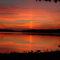 Unique Sunset on Pengally Bay