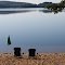 Summer morning on Carson Lake