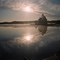 Dawn over the lake