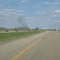 Fire Near the Yellowhead West of Edmonton AB