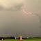 Lightning Appearing As If A Street Light Is Arcing In Far West Edmonton, Jul 23/12