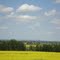 Calgary From Dunbow road Nr De Winton, Alberta.  Looking North towards Calgary (approx 30km)