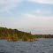 The many rocky islands and shoals make Devil lake very hazardous for boaters that do not take care.  The depth can go from 30 m. to nothing abruptly.  Even depth gauges give little warning of hazards.