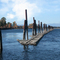 These posts serve as a filter, helping to keep Lake Pend Oreille free of hazardous debris.