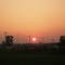 beau coucher de soleil, La Plaine