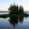 Lac Jean-Pere mini island