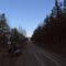 Sunset bike path