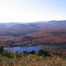 Mt. Legault, view from summit of Interval station, Québec