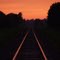 Railway sunset near Casselman