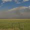 Open Prairie On Fire Near Devon, Alberta Southwest of Edmonton May 15th, 2011