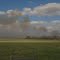 Billowing Smoke Blasting Across The Prairies Near Devon, Southwest of Edmonton May '11
