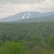 Owls Head Still Capped In Snow With Contrasting Green Forest Near Vale Perkins QC May '11