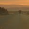 Riding Off Into The Sunset With The Swan Hills In The Distance Near Slave Lake AB Northwest of Edmonton Nov '11