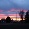 Slave Lake sunset clouds