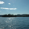 Ile du lac Blue sea