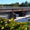 La piste cyclable qui enjambe la rivière Yamaska au barrage Farnham