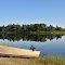 Fishing boat at Spring Lake.