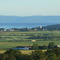 Vue du village de Cacouna à partir du Chemin des Pionniers à Rivière-du-Loup