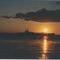 Sunset over St-Lawrence River
