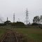 Power lines and pollution