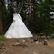 Tipi (Ten-ee-ah Lodge) / B.C. / Kanada / Juni 2007
