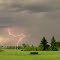 A Fantastic, Striking Lightning Bolt In Fort Saskatchewan AB Near Edmonton June '12