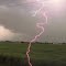 A Close Lightning Strike Amplified By Refraction North of Edmonton Aug '12