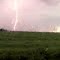 A Brilliant, Close Lightning Bolt North of Edmonton Aug '12