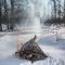 Petit feu en hiver