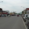 looking down "main street" aitkin, mn, usa