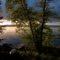 Lac Nominigue as seen from the deck.