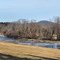 Frozen Housatonic River and Toms Hill