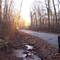 Gallup Homestead Road at Twilight
