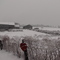 Herzigs Farm During Snowfall