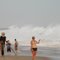 Hurricane Bill, 2009 at Misquamicut Beach, Westerly, RI
