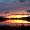 Lac Lamothe - coucher de soleil