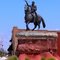 Indian Statue in Kingfisher, Oklahoma