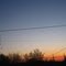 Sunset in Timmins With Moon