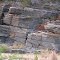 Sedimentary rock upstream of Pedernales Falls