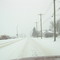 rail road ave. in winter