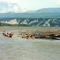 Locals fishing with rotating baskets